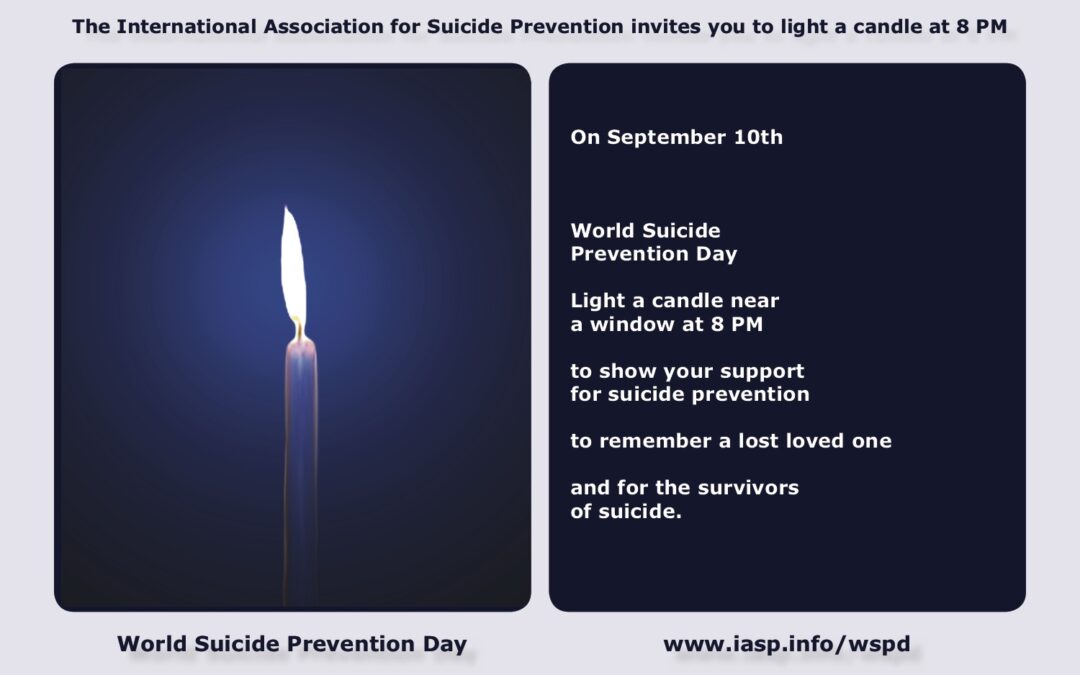 Today is World Suicide Prevention Day