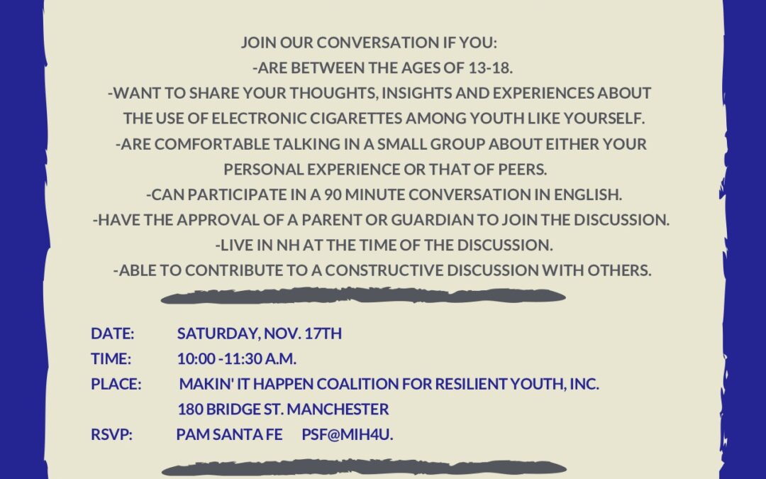 ENDS Focus Group Participants Needed