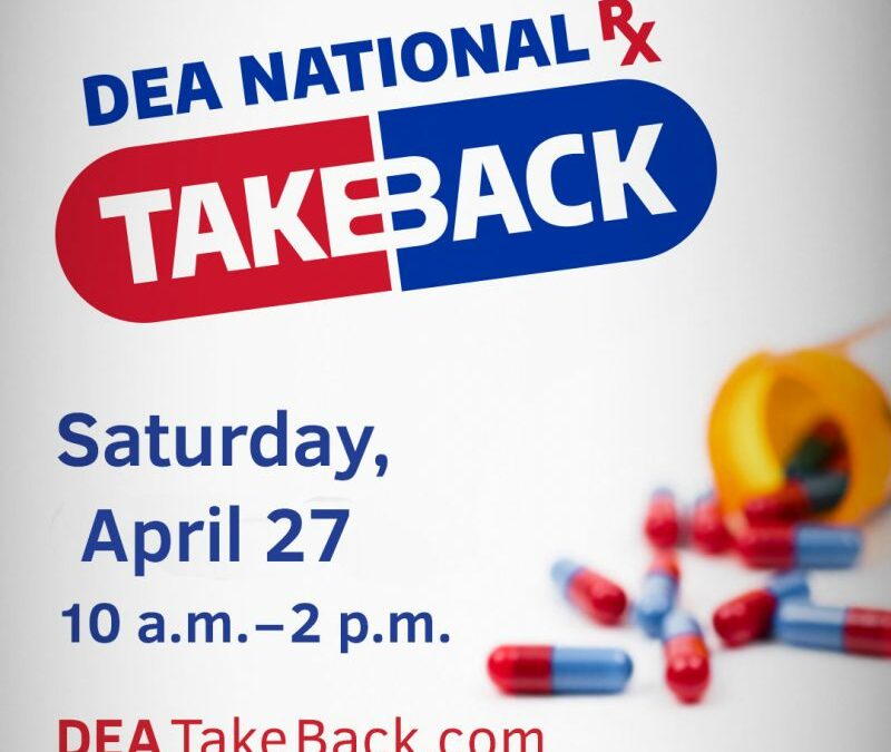 Prescription Drug Take Back Toolkit Now Available for Take Back Day, April 27th