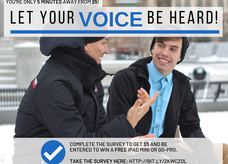 Students Ages 13-18 Let Your Voices be Heard!
