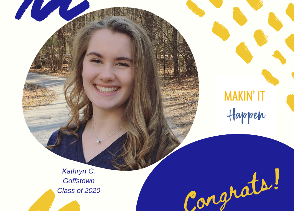 Senior Salutes: Kathryn C. from Goffstown High School