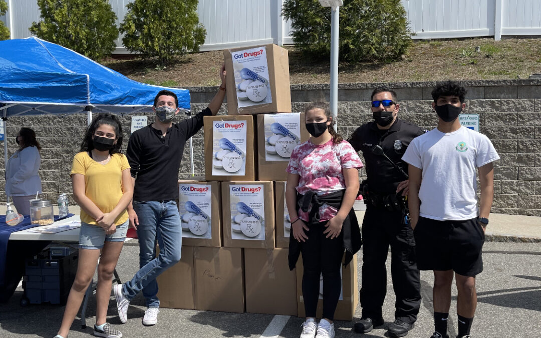 Greater Manchester Region Communities, led by our Police Departments filled 60 boxes, Collecting over 1,650 lbs. of unused, unwanted, or expired Rx drugs in just four hours! Collective Action! Collective Impact!