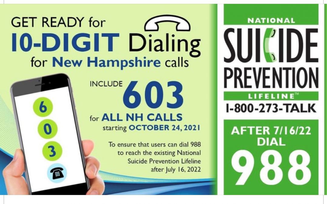 Area Code Now Required to Prepare for 9-8-8