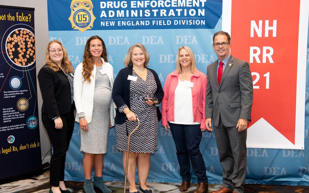 Amoskeag Health Wins DEA Operation Engage Excellence in Leadership Award for Greater Manchester