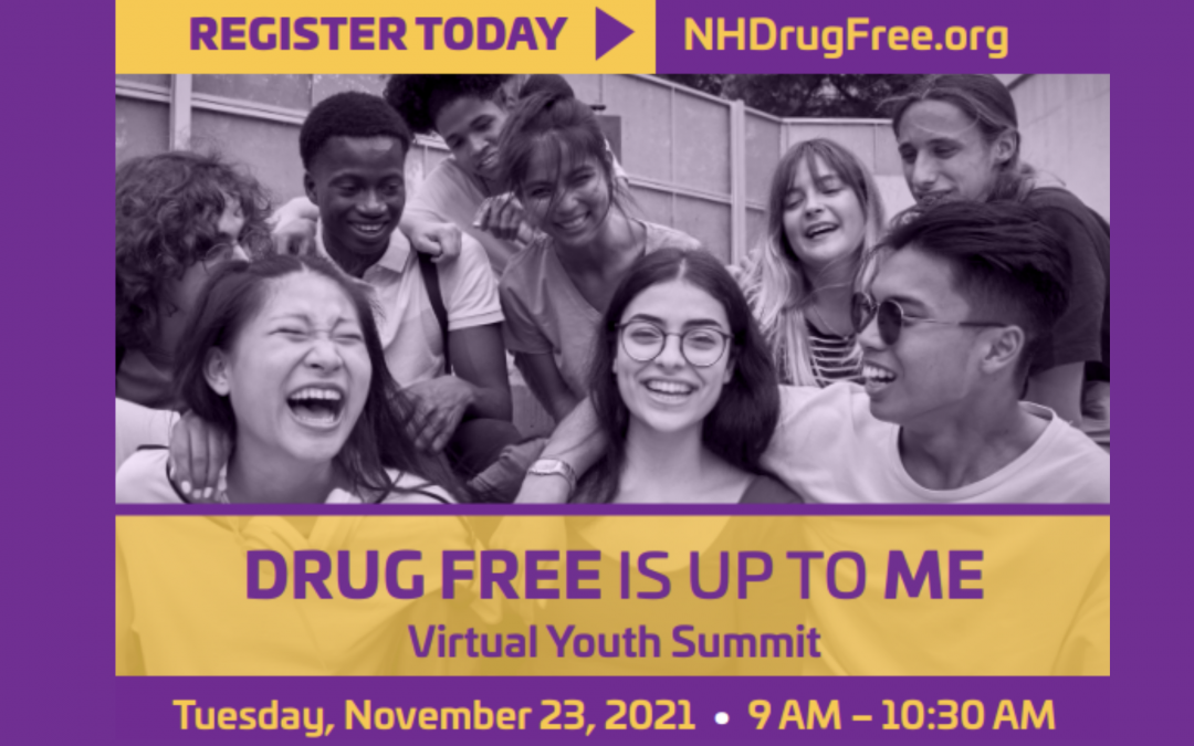 Drug-Free is Up To Me: Virtual Youth Summit Happening November 23rd!