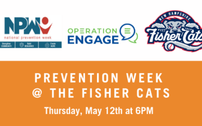 Celebrate National Prevention Week with the Fisher Cats on Thursday, May 12th!